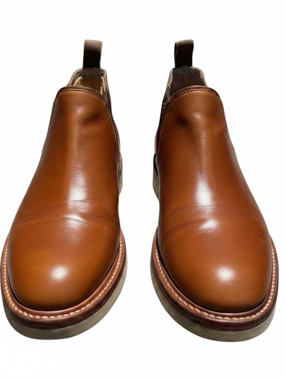 RARE Taylor Stitch low Ranch Boot size 12 in beautiful “Whiskey” leather
